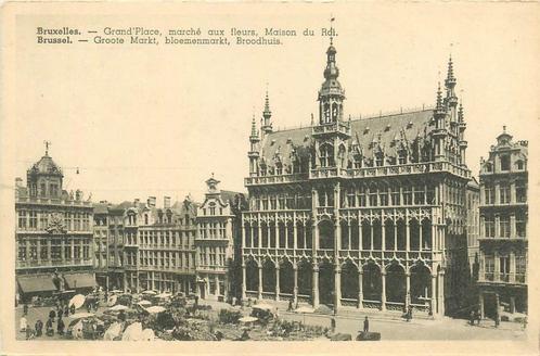 (381-188-035) Bruxelles Grand Place, Verzamelen, Ansichtkaarten | Buitenland, Overig Europa, Verzenden