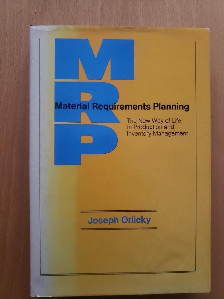 Material Requirements Planning (ISBN 0-07-047708-6) - APICS, Boeken, Economie, Management en Marketing, Zo goed als nieuw, Management