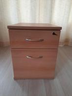 Verrijdbaar ladeblok voor onder bureau, beuken-look, Huis en Inrichting, Kasten | Ladekasten, Ophalen, Minder dan 50 cm, Gebruikt