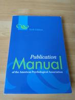 Publication Manual Sixth Edition, Ophalen of Verzenden, Zo goed als nieuw, HBO