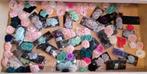 Set haarbloemen clips stoffen roosjes – diverse kleuren LOT, Verzenden, Nieuw, Haarspeld