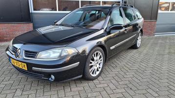 Renault Laguna 1.9 DCI Gr.tour 2007 Zwart Climate Cruise beschikbaar voor biedingen