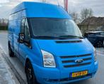 Ford Transit 2.2 Tdci 92KW 2012 LONG + HIGH CLIMA NEW MODEL, Auto's, 13 km/l, Euro 5, Zwart, 4 cilinders