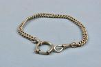 Zilveren horlogeketting - gemerkt - 24 cm - 22.6 gram, Ophalen of Verzenden, Zilver