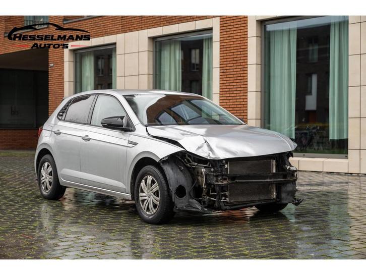 Volkswagen Polo 1.0 TSI Comfortline | Navigatie |Voorschade|, Auto diversen, Schadeauto's, Volkswagen, Handgeschakeld, Benzine