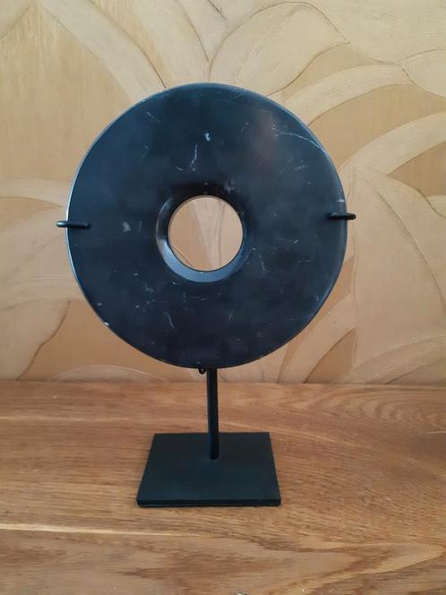 Zwart ornament | klein model, Huis en Inrichting, Woonaccessoires | Kransen, Zo goed als nieuw, Ophalen of Verzenden