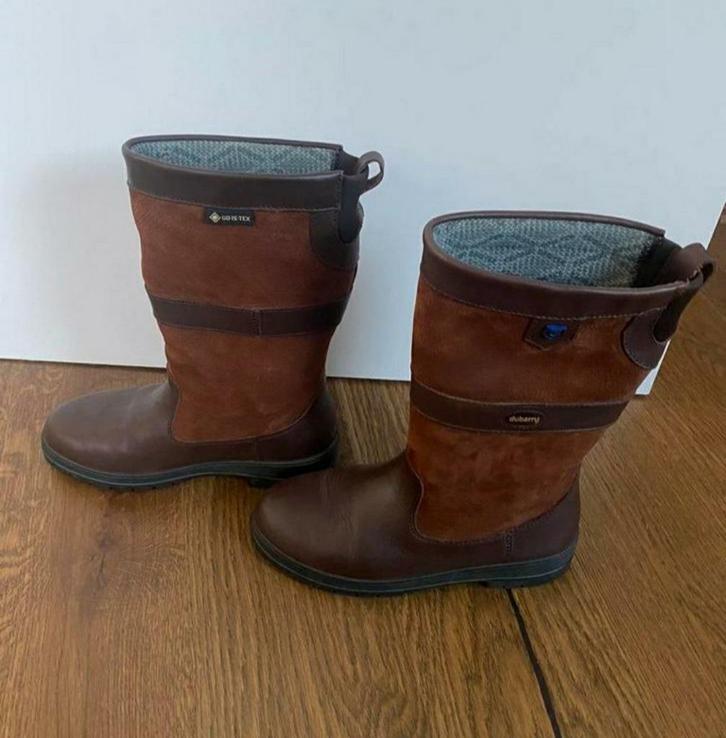 Dubarry  Kildare laarzen mt 38 walnut., Kleding | Dames, Schoenen, Zo goed als nieuw, Hoge laarzen, Bruin, Ophalen