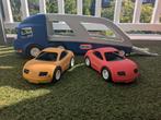 Little Tikes Autotransporter met 2 Auto's, Ophalen, Gebruikt, Jongen of Meisje