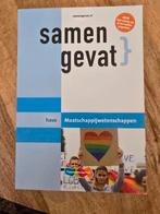 Samengevat Maatschappijwetenschappen HAVO, Boeken, HAVO, Ophalen of Verzenden, Zo goed als nieuw, Samengevat