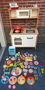 Keukentje ikea met spulletjes, Ophalen, Gebruikt, Hout