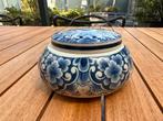 Bonbon pot met deksel Delfts Blauw 17cm - Oud Delft, Ophalen of Verzenden