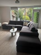 TE KOOP: Grote donkergrijze hoekbank - ROTTERDAM, Huis en Inrichting, Ophalen, 100 tot 125 cm, Hoekbank, 300 cm of meer