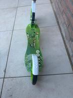 Groene kinderstep met XXL wielen inklapbaar met rem, Fietsen en Brommers, Steps, Verzenden, Zo goed als nieuw, Gewone step