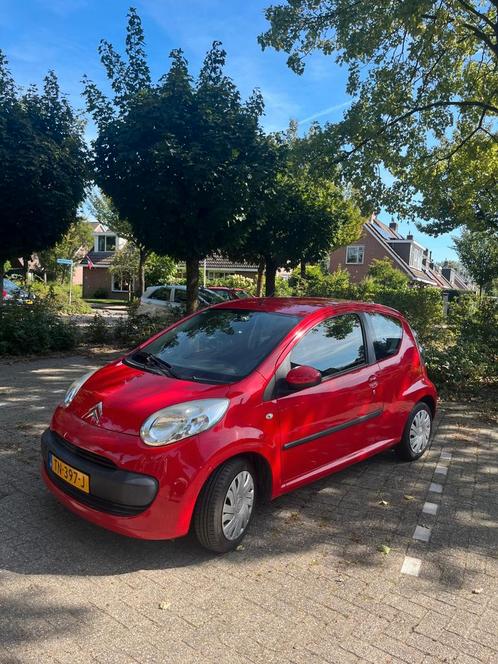 Citroën c1 airco 2007, Auto's, Citroën, C1, Benzine, Handgeschakeld, Rood, Ophalen