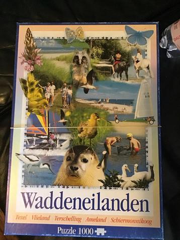 Waddeneilanden Puzzel - 1000 stukjes beschikbaar voor biedingen