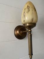 Vintage wandlamp brons, Zo goed als nieuw, Ophalen