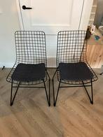 HKliving wire stoelen / draadstoelen 2 stoelen, Huis en Inrichting, Zo goed als nieuw, Ophalen