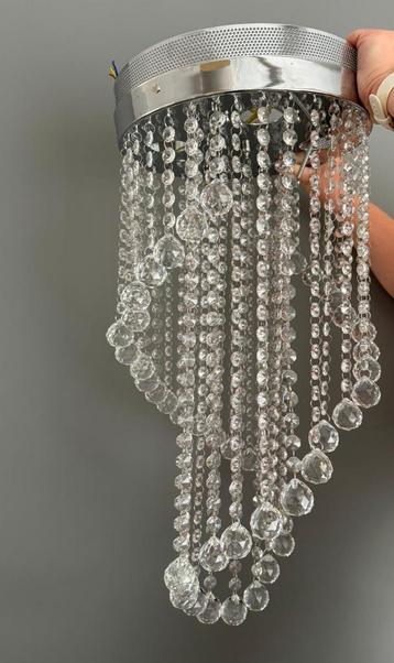 Kristallen Kroonluchter Plafondlamp - Zo Goed Als Nieuw beschikbaar voor biedingen