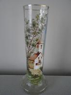 Vaas opaline handgeschilderd, Ophalen of Verzenden