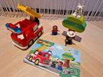 Lego Duplo Brandweerauto 10901, Kinderen en Baby's, Speelgoed | Duplo en Lego, Ophalen of Verzenden, Zo goed als nieuw, Complete set