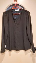 Talking French, blouse met kant, 44, Talking French, Zwart, Maat 42/44 (L), Ophalen of Verzenden