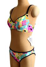Nieuwe Freya bikini, fluor/roze/geel, Mt. 65 E, Kleding | Dames, Badmode en Zwemkleding, Overige kleuren, Verzenden, Nieuw, Freya