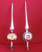 Vintage glazen kerstboom DEUK PIEKEN, 2 stuks, Diversen, Ophalen of Verzenden, Gebruikt