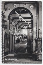 Monnickendam hotel stuttenburgh oude ansichtkaart ( 9641 ), Ophalen of Verzenden, 1940 tot 1960, Ongelopen, Noord-Brabant