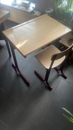 Vintage Kinderbureau Schoolmodel, Huis en Inrichting, Bureaus, Verzenden, Zo goed als nieuw, Bureau