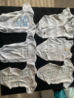 Rompertjes set van 6 wit, Ophalen of Verzenden, Gebruikt, Maat 68