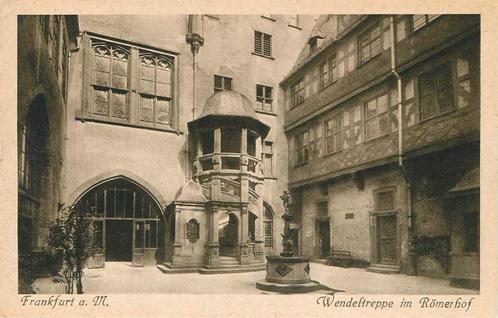 (381-174-011) Frankfurt Wendeltreppe im Romerhof, Verzamelen, Ansichtkaarten | Buitenland, Duitsland, Verzenden