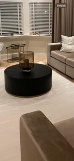 Leuke Westwing Salontafel, Huis en Inrichting, Tafels | Salontafels, Ophalen, Gebruikt, 100 tot 150 cm, Rond