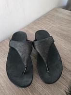 Originele Fitflop slippers, Kleding | Dames, Schoenen, Ophalen of Verzenden, Zo goed als nieuw, Zwart
