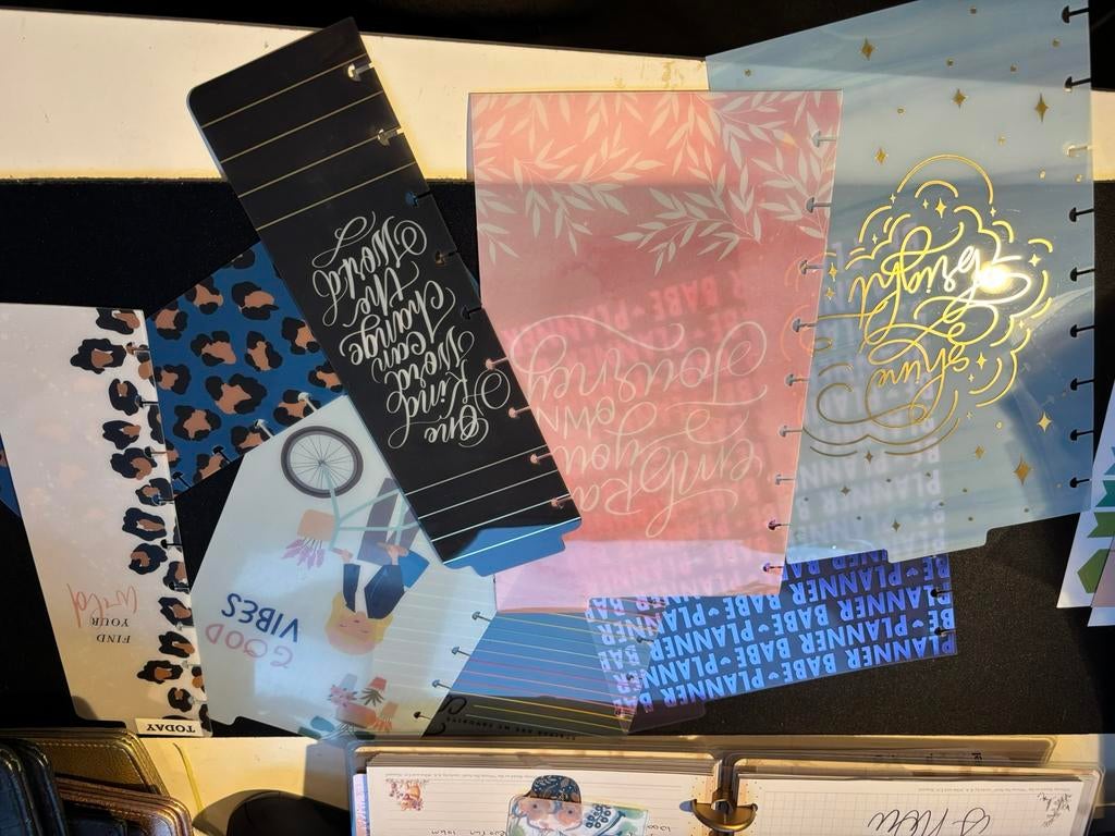 Insteek / tab bladen Happy Planner, Ophalen of Verzenden, Gebruikt