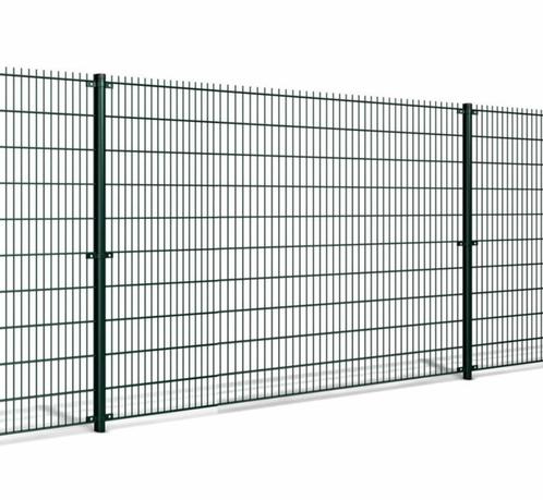 Hekwerk Dubbelstaafmat 6 / 5 / 6 Gegalvaniseerd zwart 35€/M, Tuin en Terras, Tuinhekken en Hekwerk, Nieuw, Dubbelstaafmat hekwerk