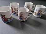 Mokken met beertjes opdruk 5x, Ophalen of Verzenden