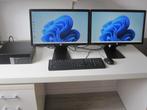 Dell Optiplex 5040 i5-6500 16gb 256gb SSD + 320gb HDD+2x 22", Met monitor, Ophalen of Verzenden, Zo goed als nieuw, Dell