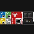 NL crypto stamp bull stiet complete set incl de gouden bull, Ophalen of Verzenden, Postfris