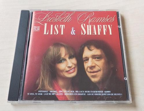 Liesbeth List & Ramses Shaffy CD 1987 16trk Qualitel, Cd's en Dvd's, Cd's | Nederlandstalig, Zo goed als nieuw, Levenslied of Smartlap