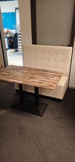 -Bank met Tafel, Zakelijke goederen, Horeca | Meubilair en Inrichting, Ophalen, Gebruikt, Meubilair