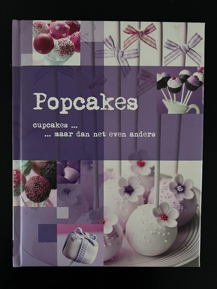 popcakes - receptenboek, Boeken, Kookboeken, Zo goed als nieuw, Taart, Gebak en Desserts, Nederland en België, Ophalen of Verzenden