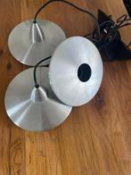 Retro Hanglamp (3x), Ophalen, Zo goed als nieuw, Metaal, Minder dan 50 cm