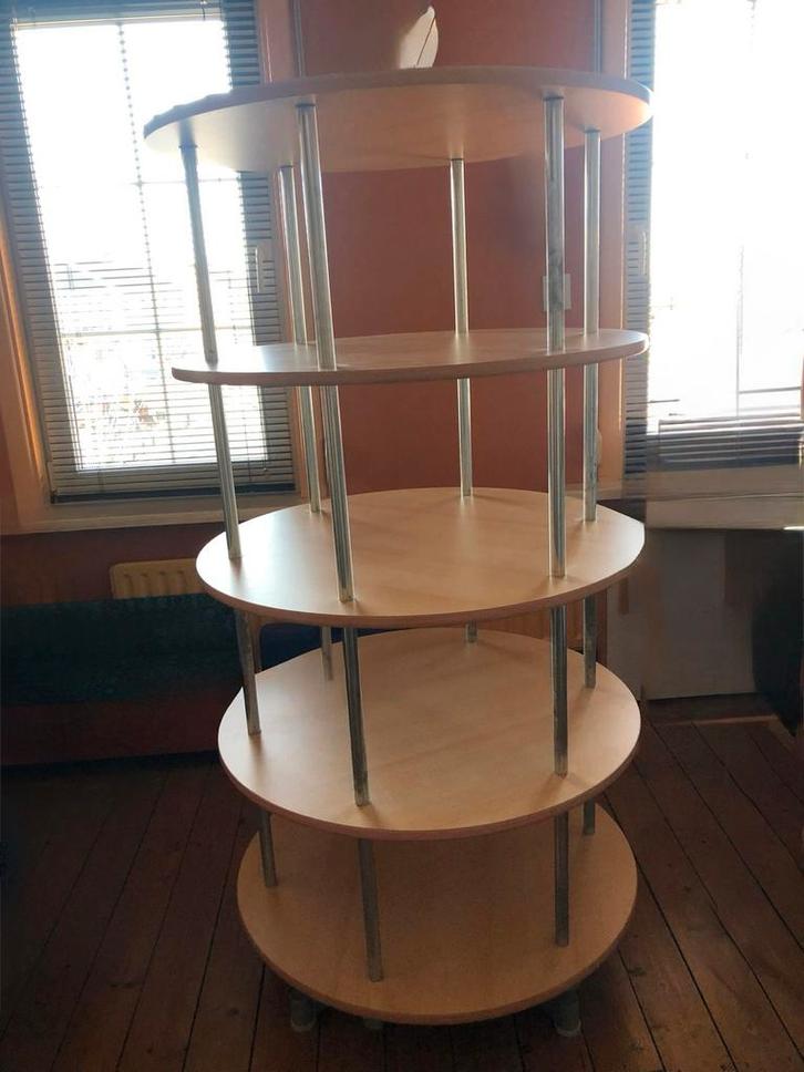 Draaiende Carrousel Kast - Ideaal voor Opslag, Huis en Inrichting, Kasten | Stellingkasten, Zo goed als nieuw, Ophalen