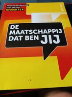 De maatschappij dat ben jij, Boeken, Schoolboeken, Ophalen of Verzenden, Zo goed als nieuw, Overige niveaus