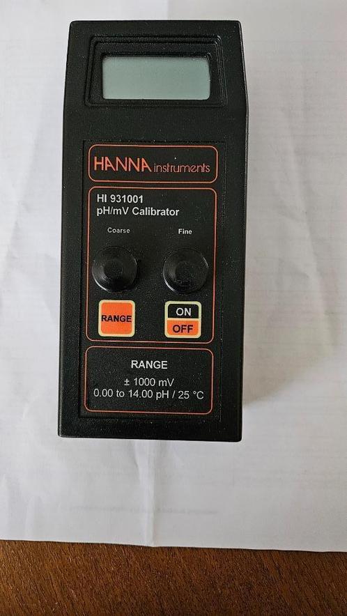 Precisiesimulator voor pH en ORP, BNC-connectie HI931001, Hobby en Vrije tijd, Elektronica-componenten, Zo goed als nieuw, Ophalen of Verzenden