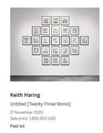 Keith Haring Untitled, Antiek en Kunst, Kunst | Litho's en Zeefdrukken, Ophalen of Verzenden