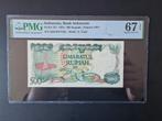 Indonesia 500 rupiah 1982 PMG67 UNC biljet, Postzegels en Munten, Bankbiljetten | Azië, Ophalen of Verzenden