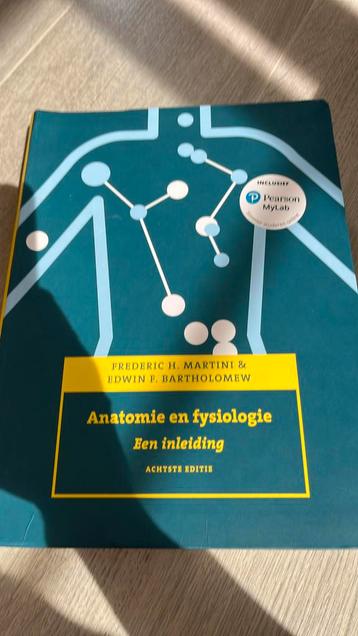 Anatomie en fysiologie, 8e editie met MyLab NL beschikbaar voor biedingen
