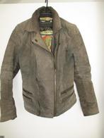 Giacomo italiaans leer suede biker jasje maat 36 S top staat, Ophalen of Verzenden, Zo goed als nieuw, Jasje, Maat 36 (S)