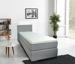 Boxspring Class compleet setjes, Grijs, Ophalen of Verzenden, 180 cm, Nieuw